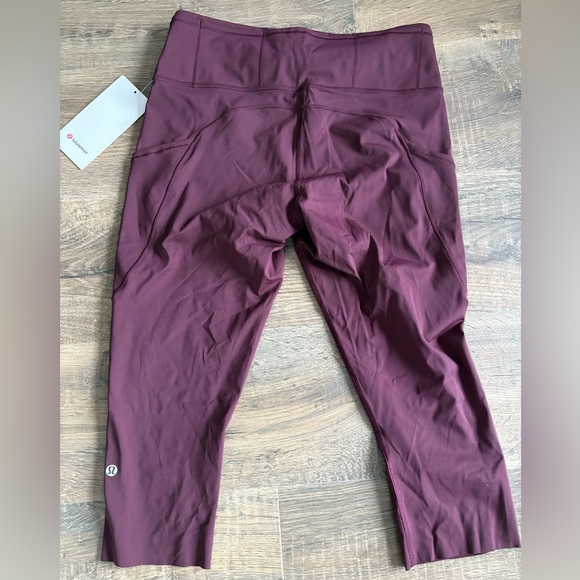 Lululemon Fast and Free High Rise Crop II 19” 
*Non Reflective - Picture 3 of 5
